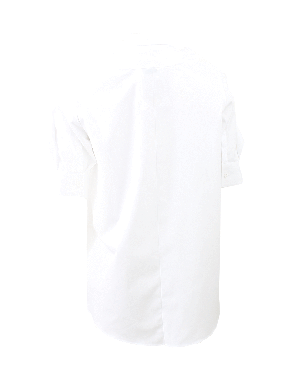 GIVENCHY-Ruffle Front Blouse-