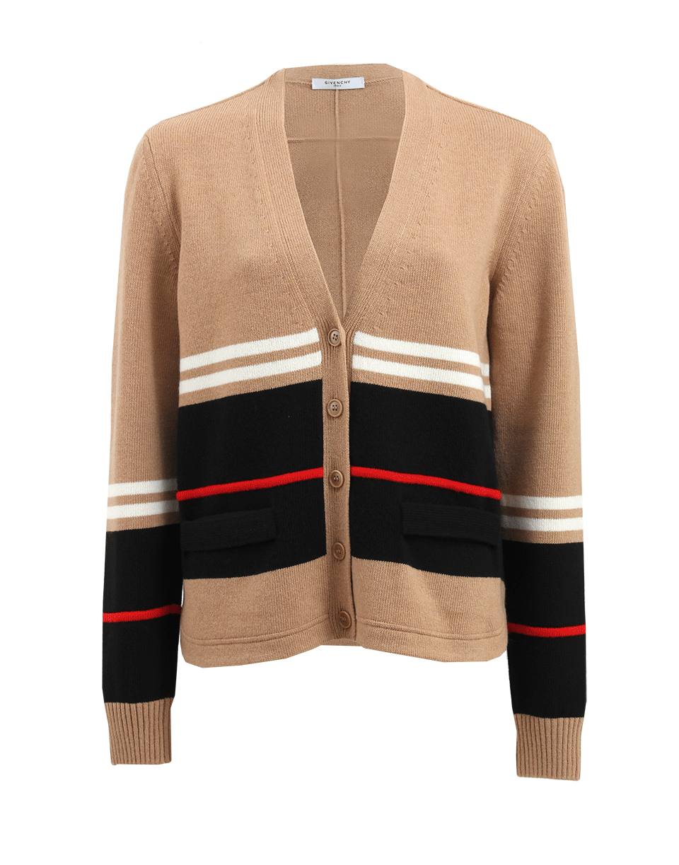 GIVENCHY-V-Neck Cropped Cardigan-