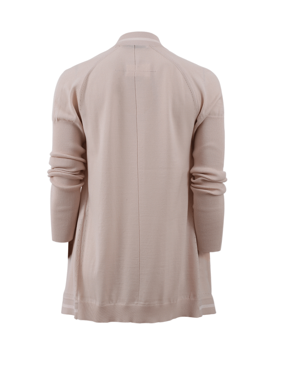 GIVENCHY-Drape Front Cardigan-
