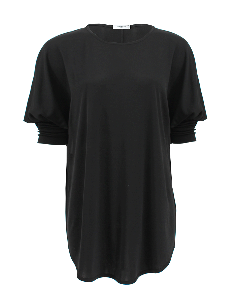 GIVENCHY-Long Sleeve Bateau Top-