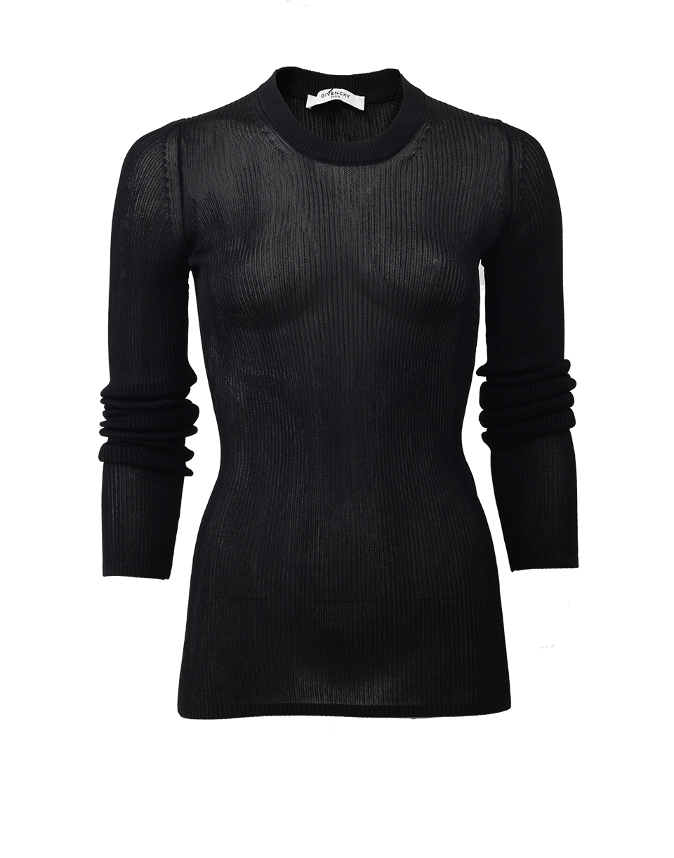 GIVENCHY-Viscose Knit Top-