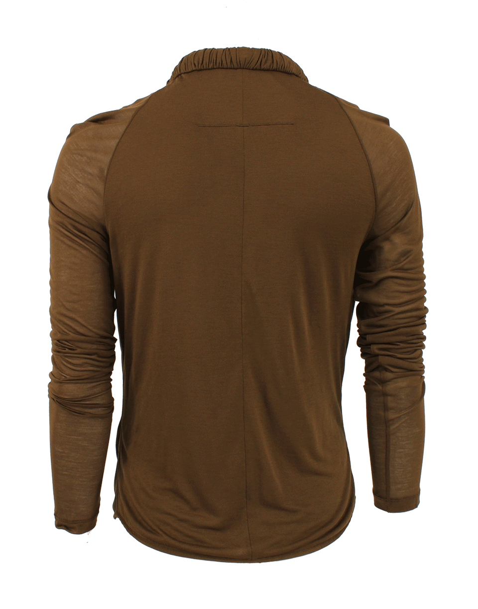 GIVENCHY-Dramatic Cowl Top-
