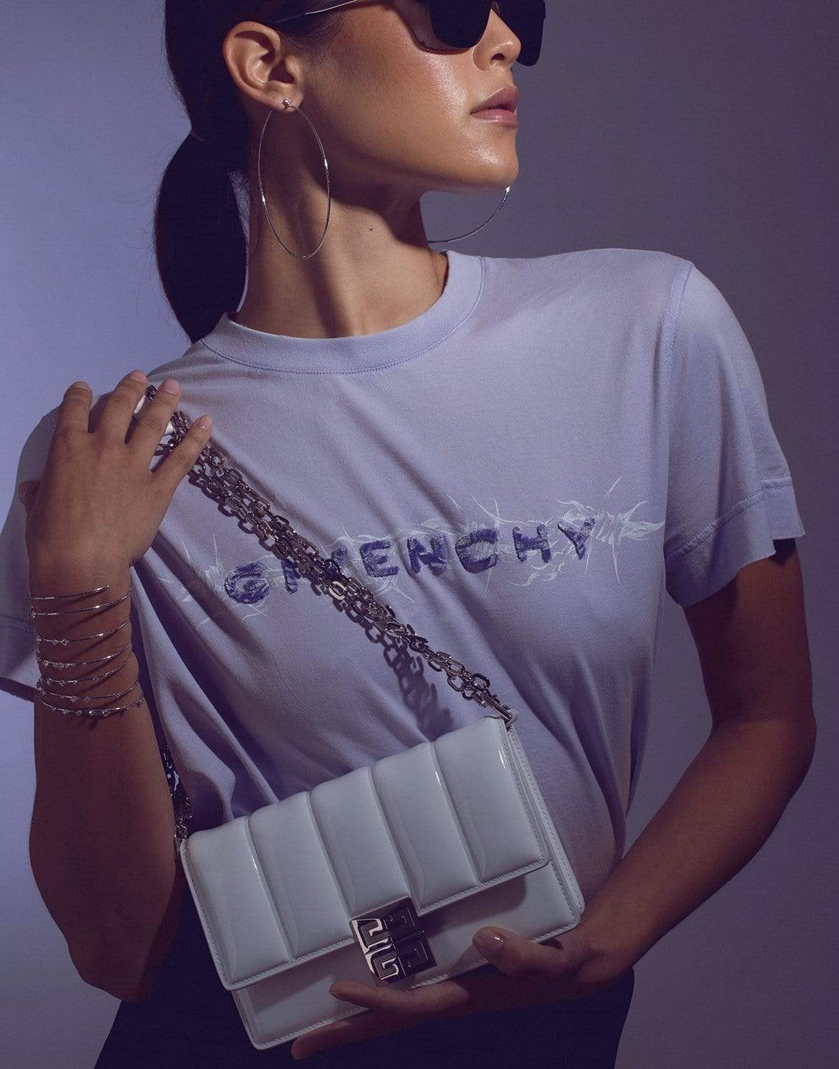 GIVENCHY-Short Sleeve Classic Fit Logo T-Shirt-