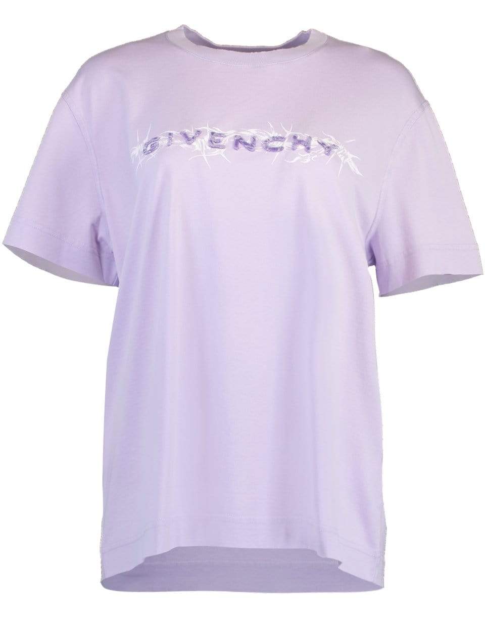 GIVENCHY-Short Sleeve Classic Fit Logo T-Shirt-