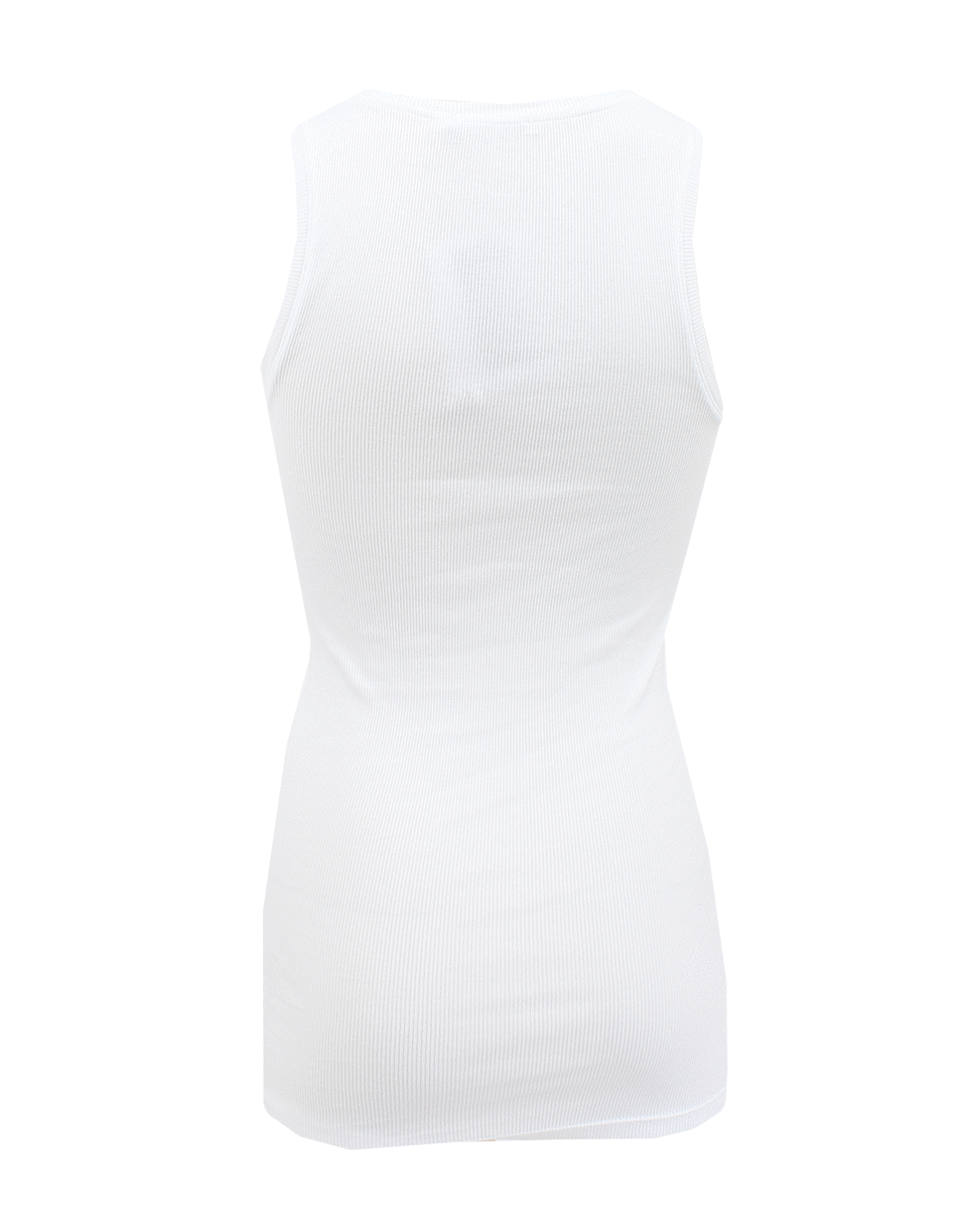 GIVENCHY-Racer Back Ribbed Tank-