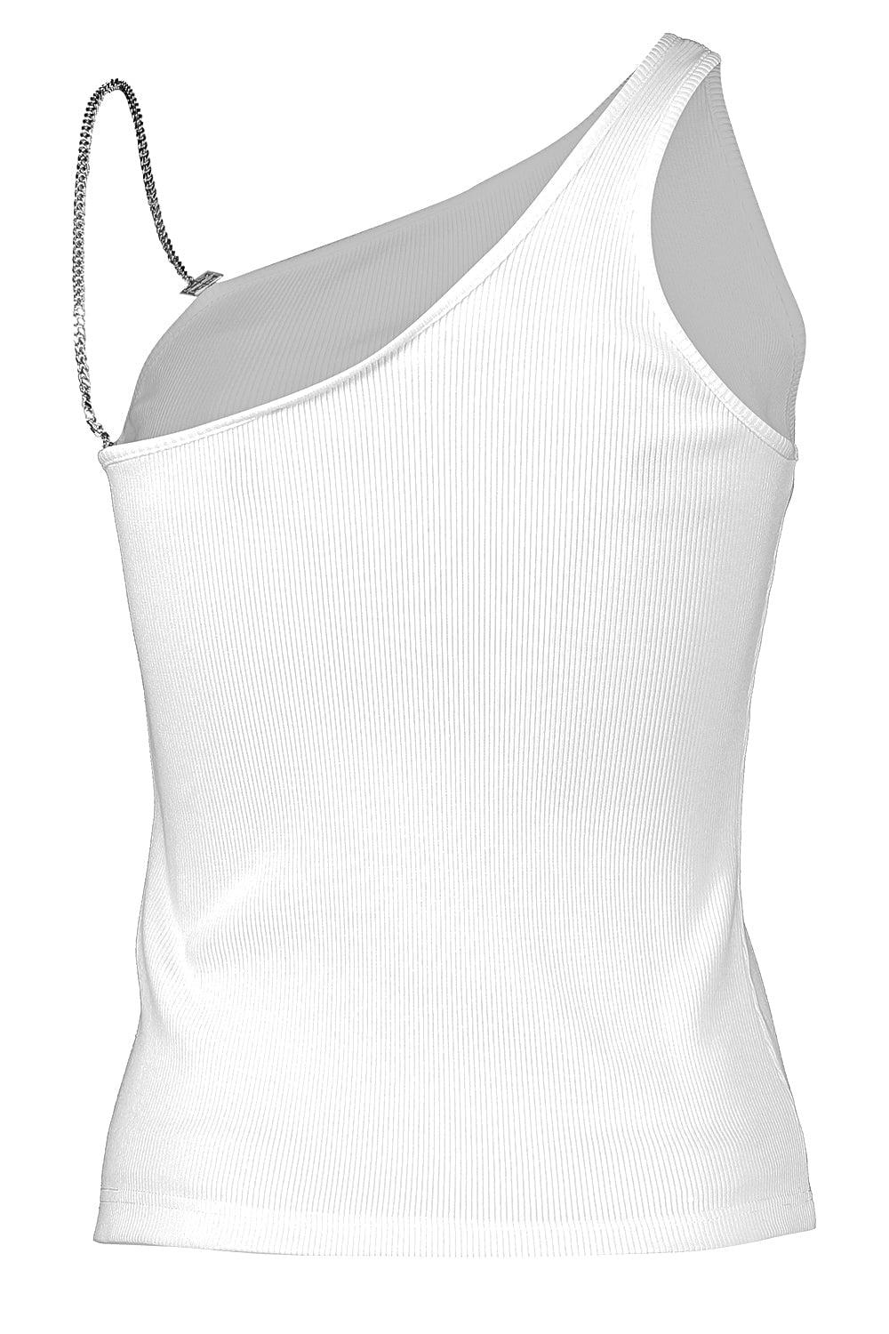 GIVENCHY-Chain Detail Asym Tank-