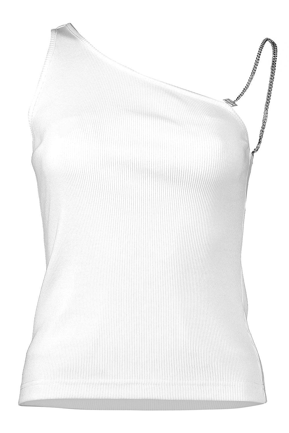GIVENCHY-Chain Detail Asym Tank-