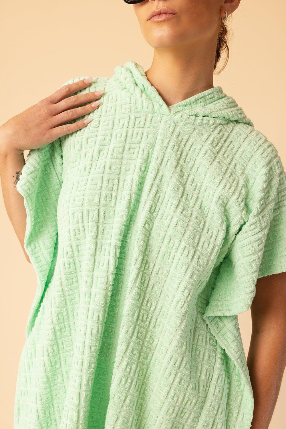 GIVENCHY-Toweling Poncho-