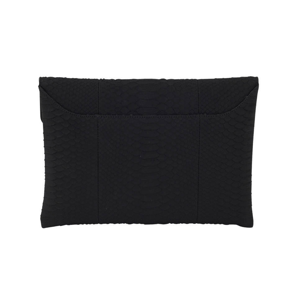 GIVENCHY-Python Antigona Evening Envelope-BLACK