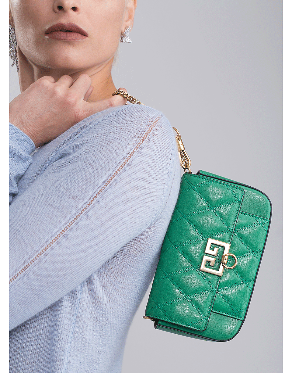 GIVENCHY-Mini Pocket Pouch-GREEN