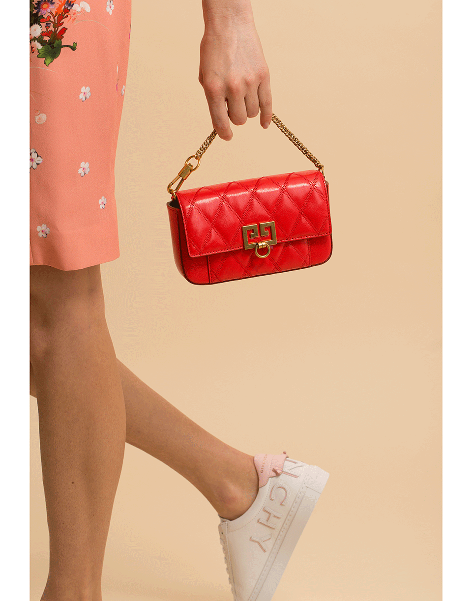 GIVENCHY-Red Mini Pocket Pouch-RED