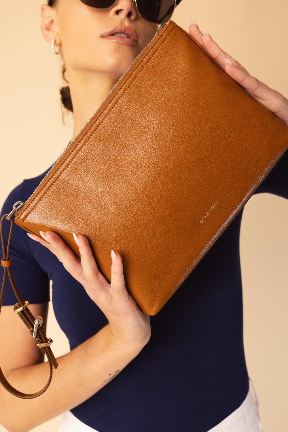 GIVENCHY-Vouyou Travel Pouch - Soft Tan-SOFT TAN