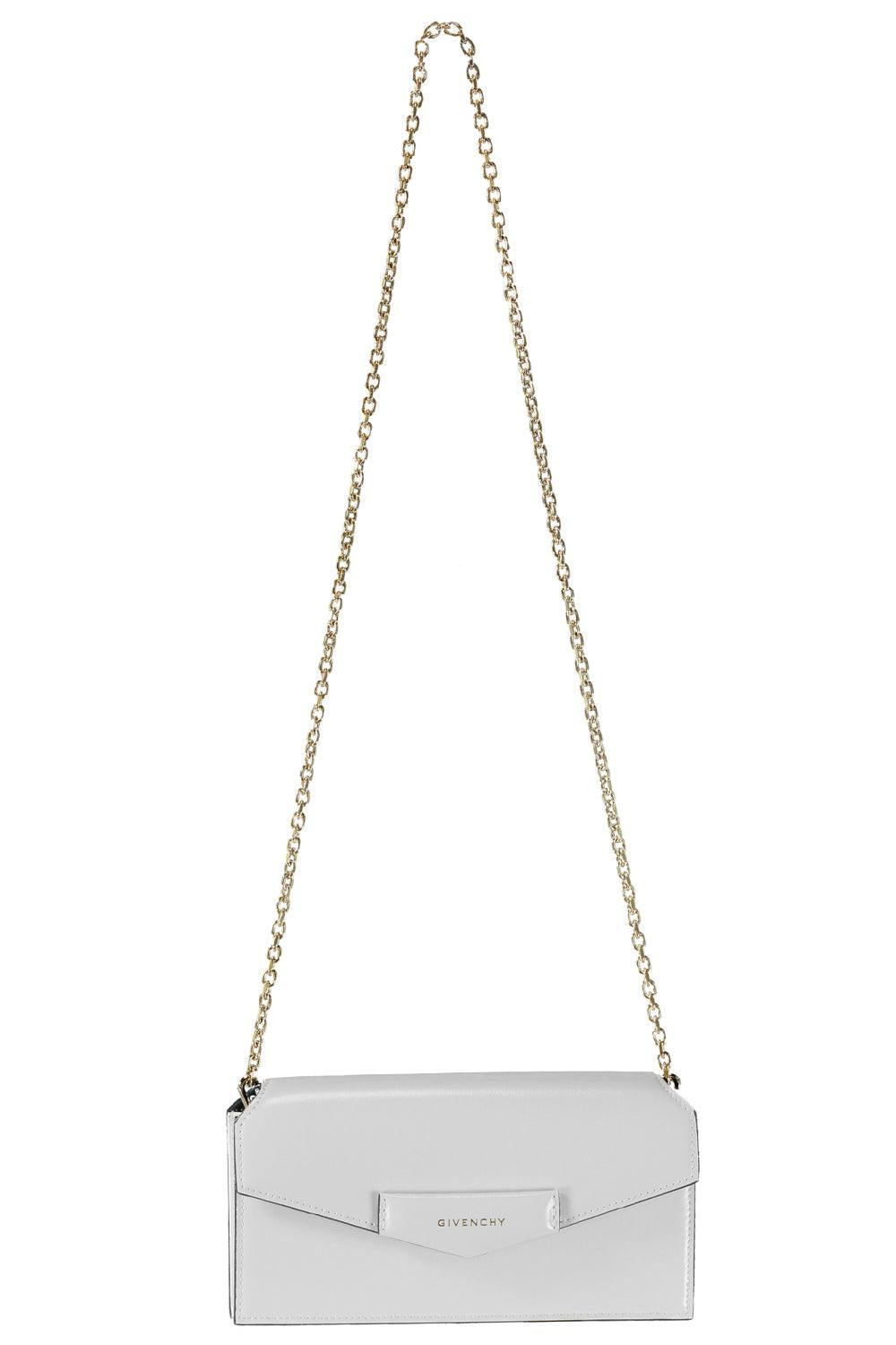 Antigona Chain Wallet - Ivory-CREAM-HANDBAGEVENING-GIVENCHY