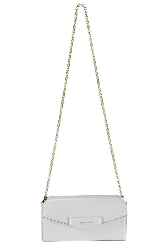 Antigona Chain Wallet - Ivory-CREAM-HANDBAGEVENING-GIVENCHY