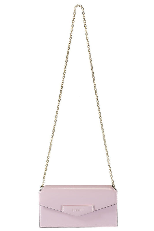 Antigona Chain Wallet - Light Pink-PINK-HANDBAGEVENING-GIVENCHY
