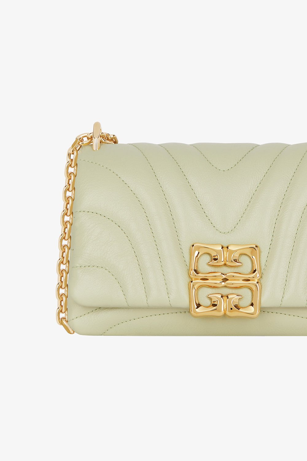 GIVENCHY-Small 4G Soft Bag - Almond Green-ALMOND GREEN