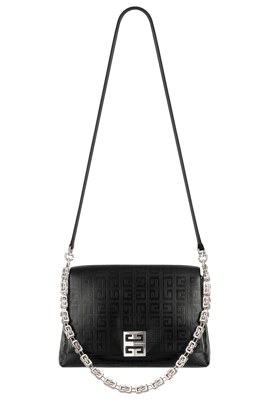 GIVENCHY-Medium 4g Soft Shoulder Bag - Black-BLACK