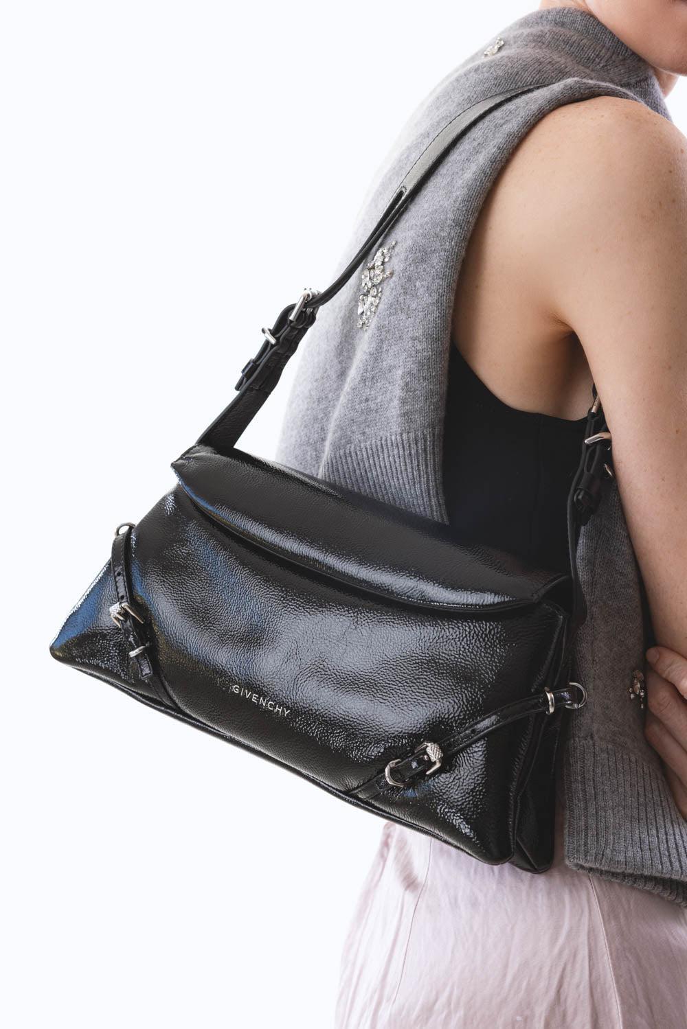 GIVENCHY-Small P'tit Voyou Bag - Black-BLACK