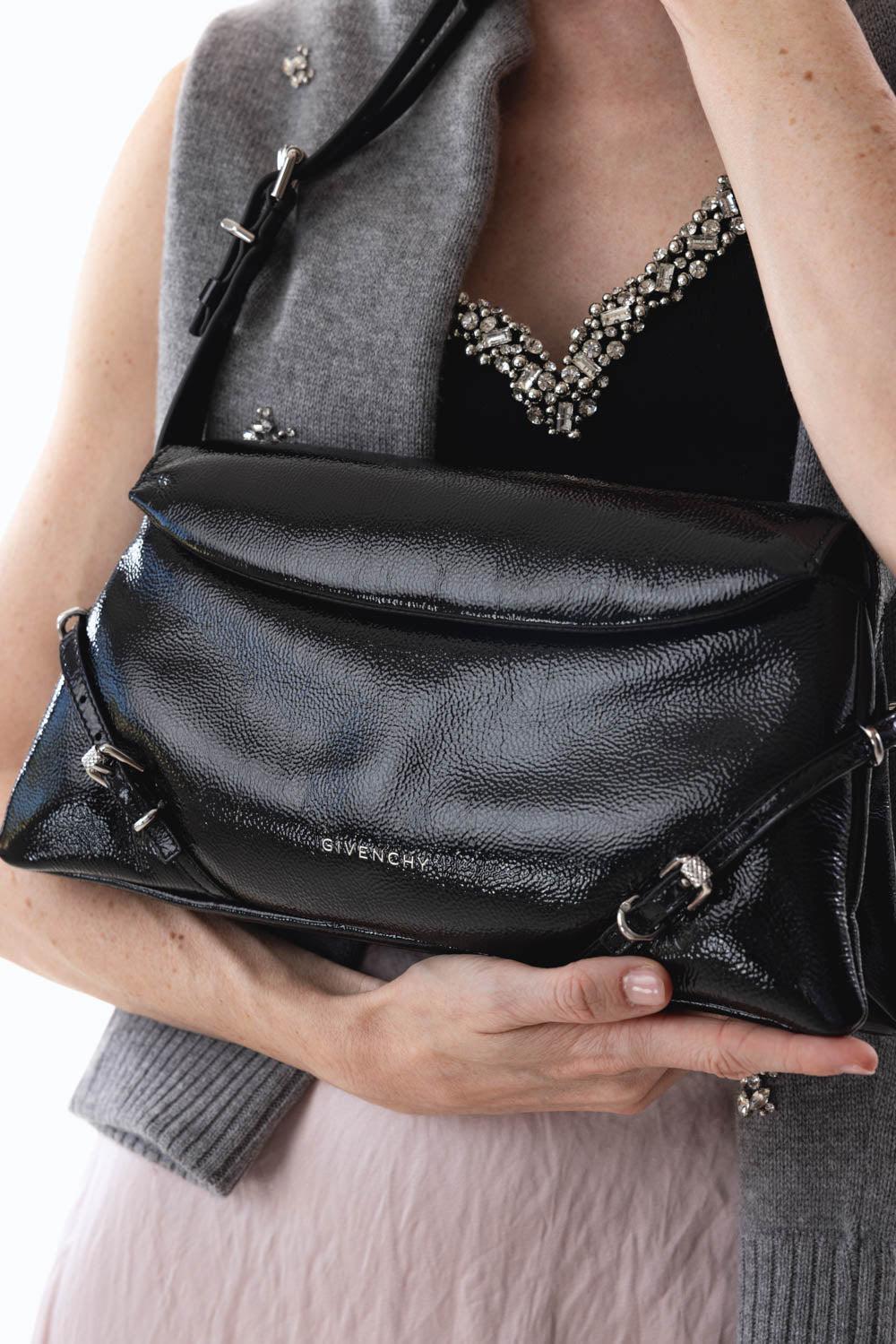GIVENCHY-Small P'tit Voyou Bag - Black-BLACK