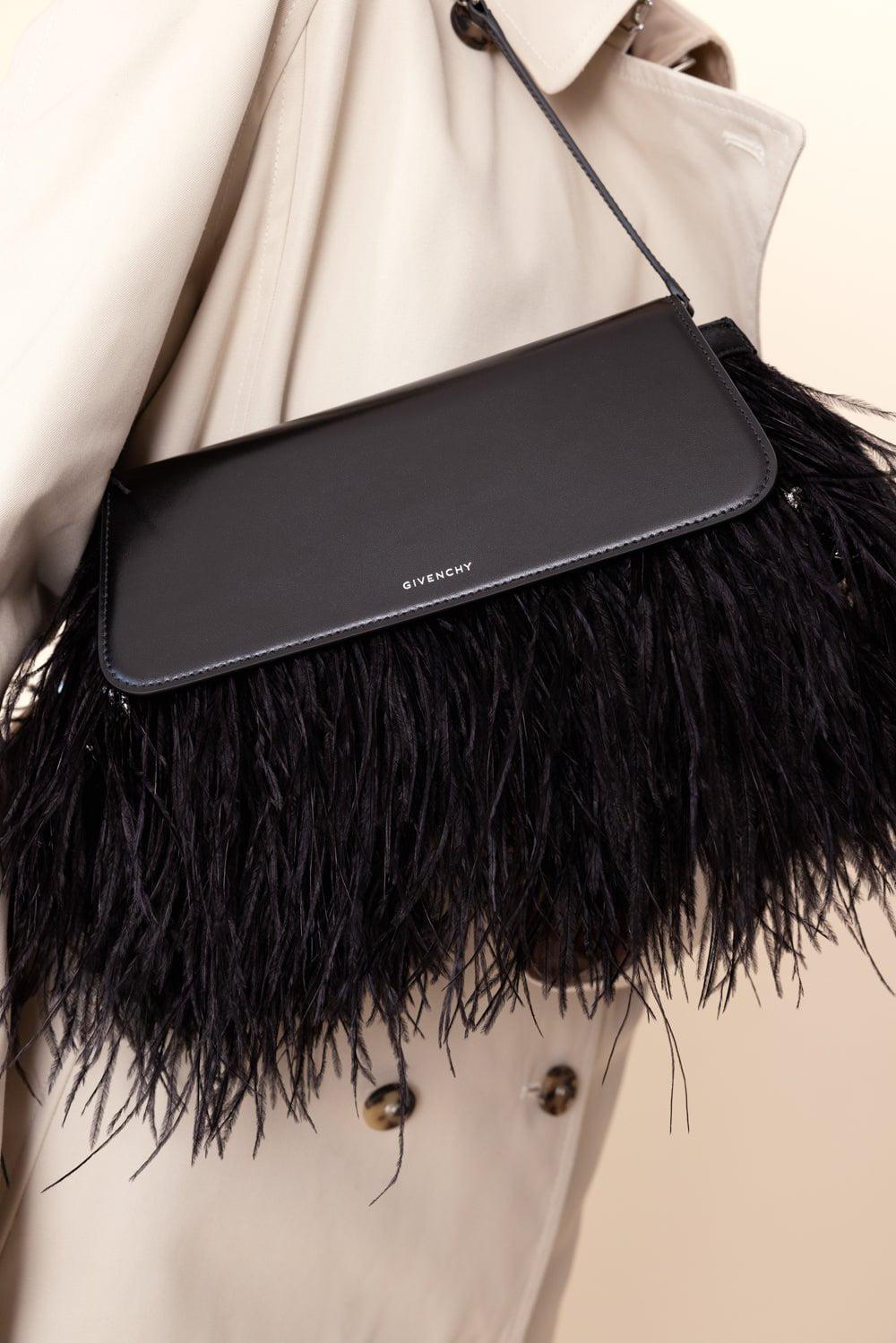 GIVENCHY-Voyou Clutch bag-BLACK