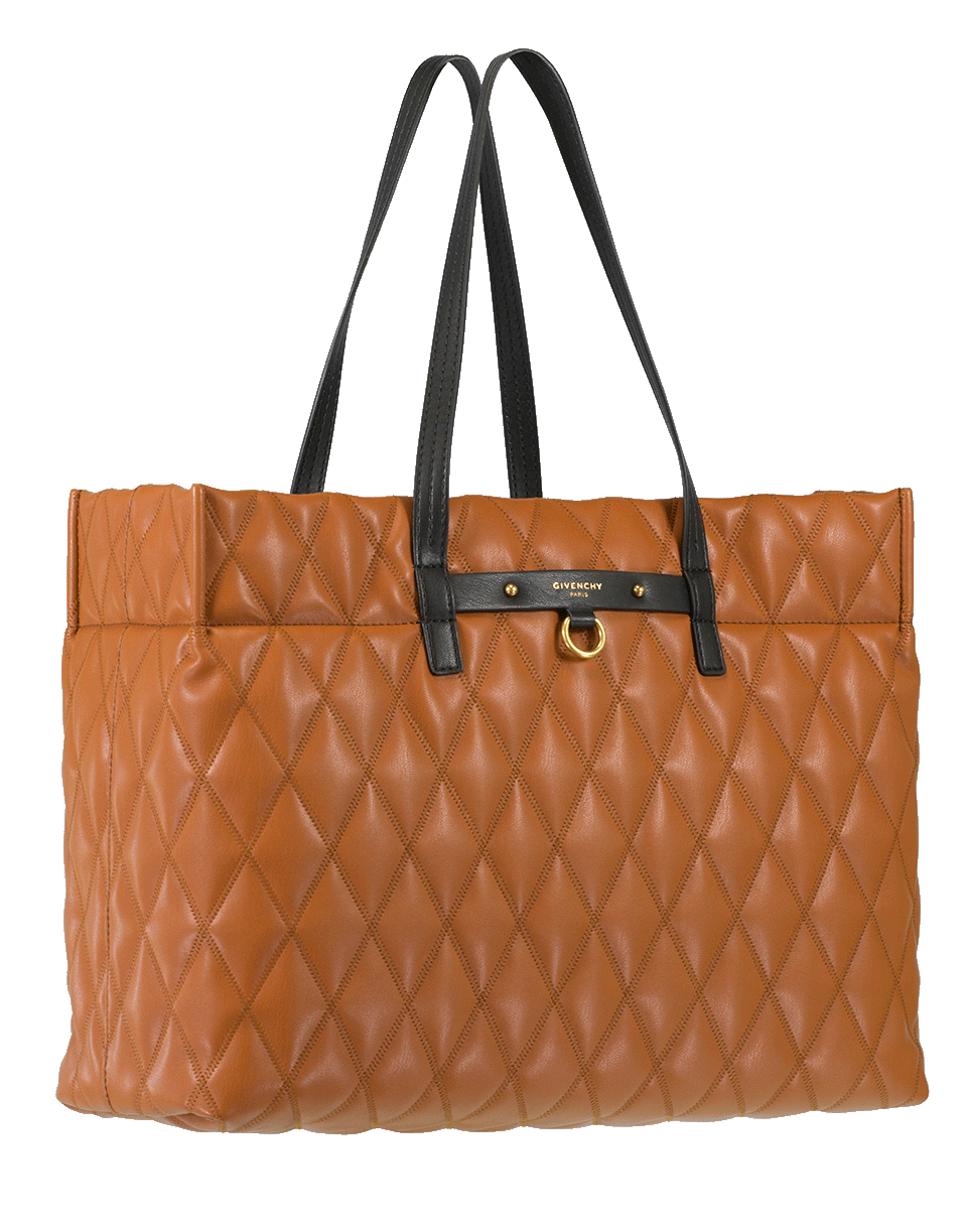 GIVENCHY-Duo Shopper East West Bag-CHESTNUT