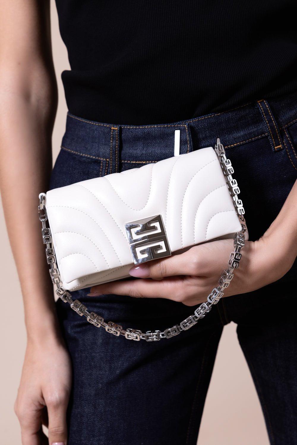 GIVENCHY-Micro 4G Soft Bag - Ivory-IVORY