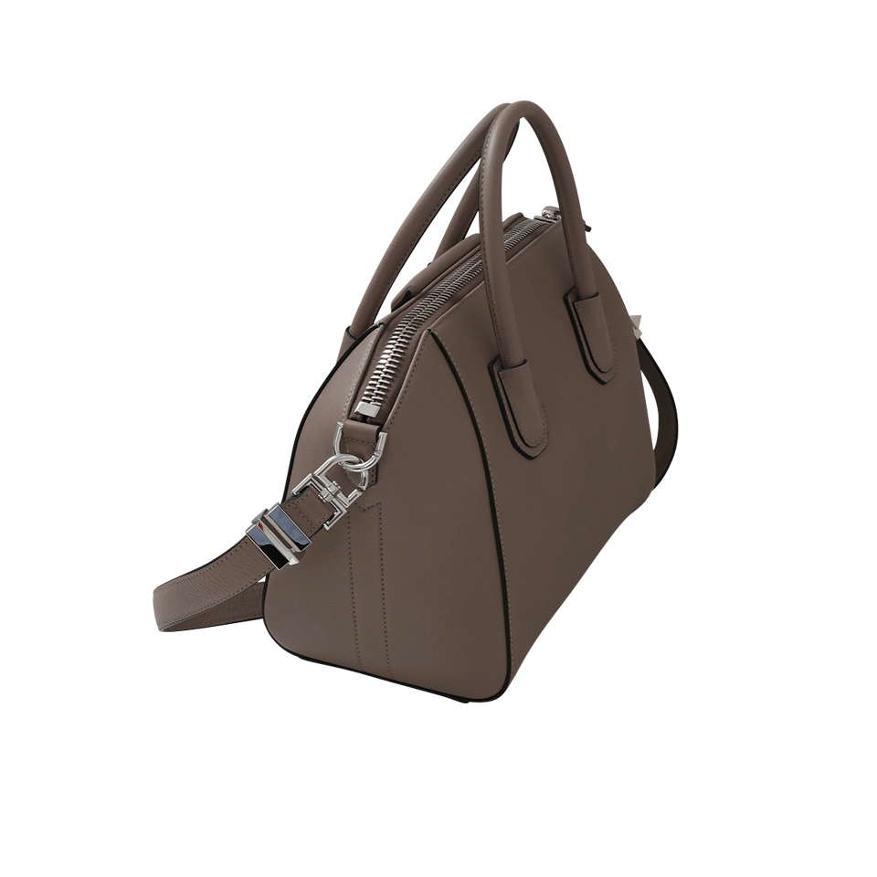 GIVENCHY-Small Antigona Bag-MASTIC