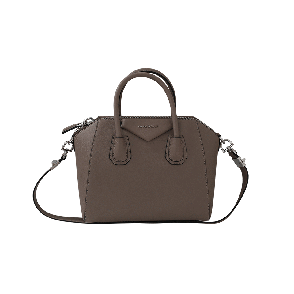 GIVENCHY-Small Antigona Bag-MASTIC