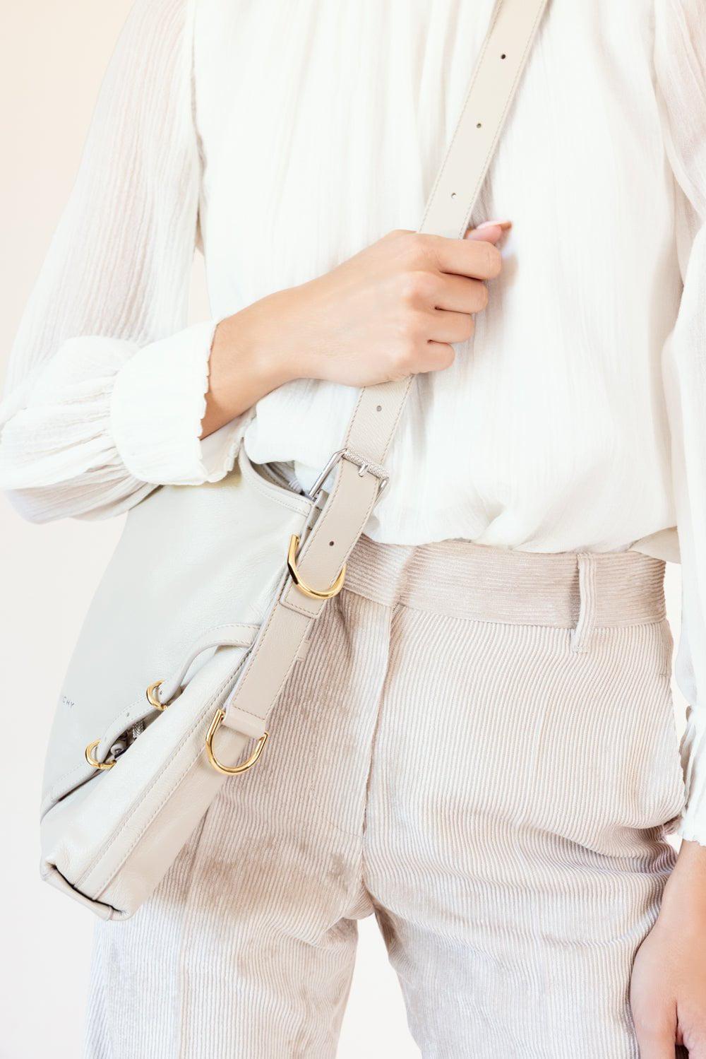 GIVENCHY-Medium Voyou Bag-NATBEIGE