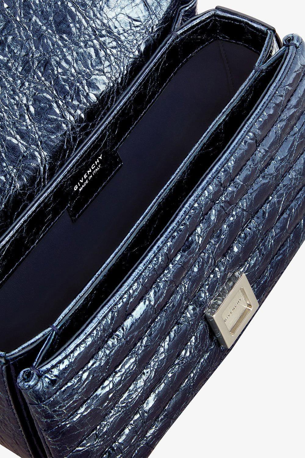 GIVENCHY-Small 4G Soft Bag - Navy-NAVY