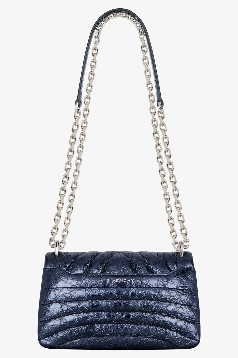 GIVENCHY-Small 4G Soft Bag - Navy-NAVY