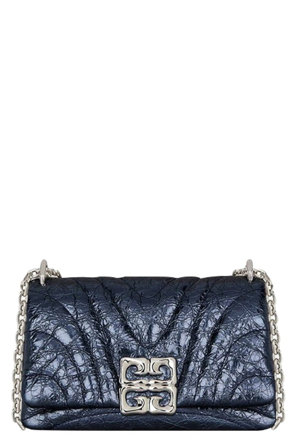 GIVENCHY-Small 4G Soft Bag - Navy-NAVY