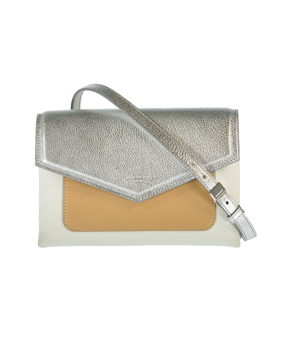 GIVENCHY-Dueto Crossbody-SLVR/WHT