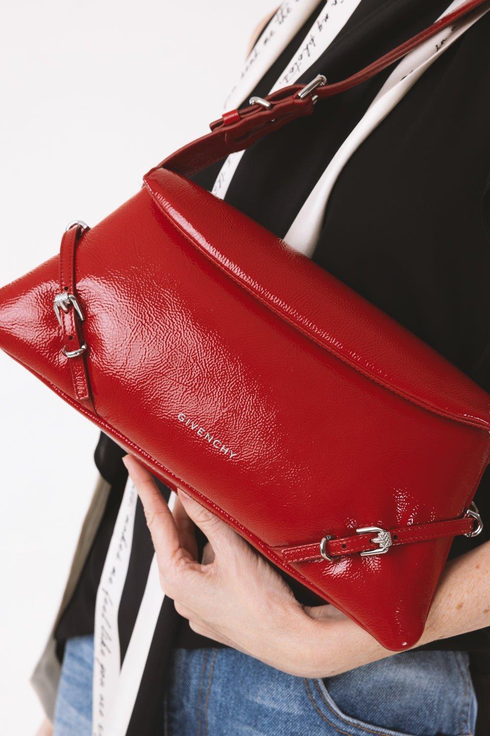 GIVENCHY-Small P'tit Voyou Bag - Vermillon-VERMILLION