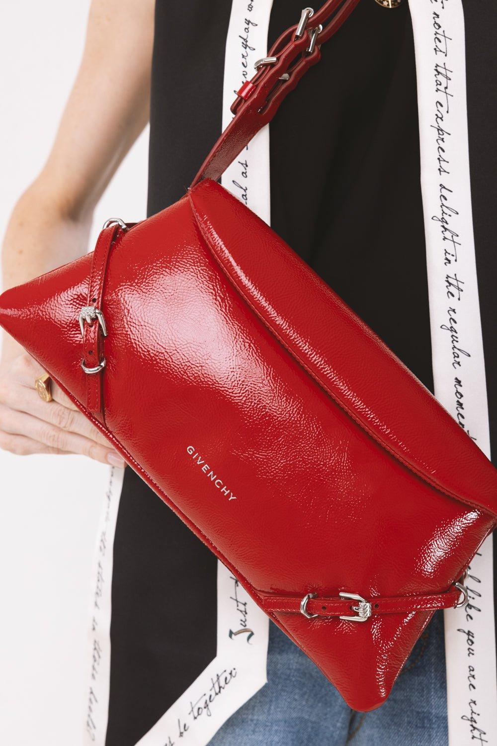GIVENCHY-Small P'tit Voyou Bag - Vermillon-VERMILLION
