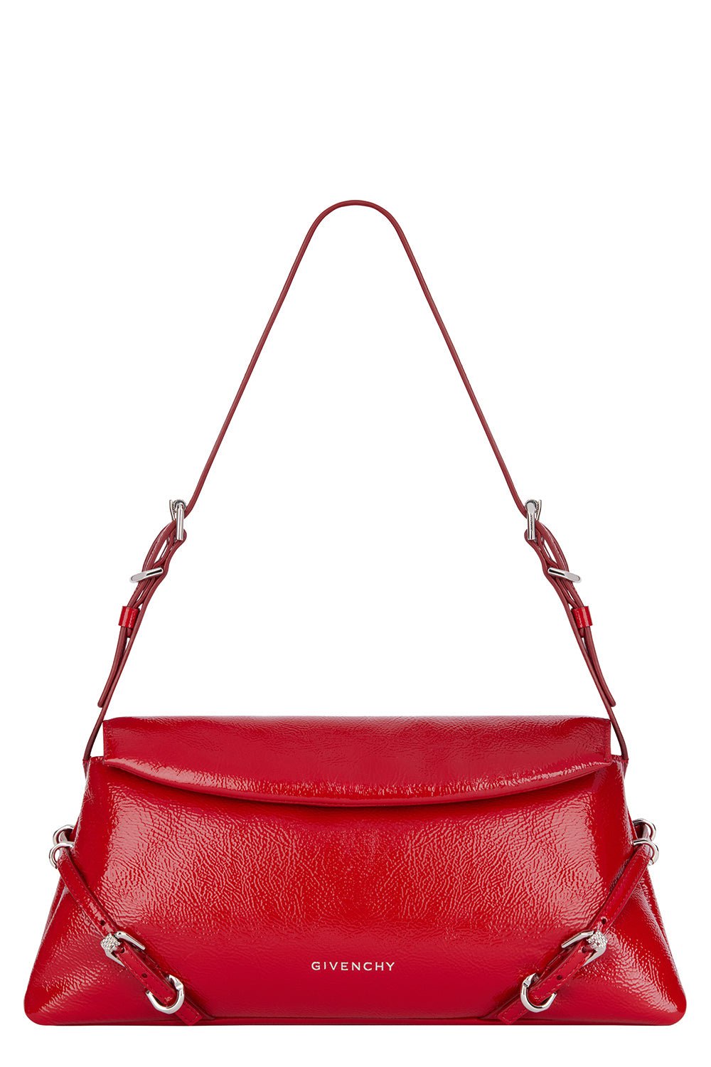 GIVENCHY-Small P'tit Voyou Bag - Vermillon-VERMILLION