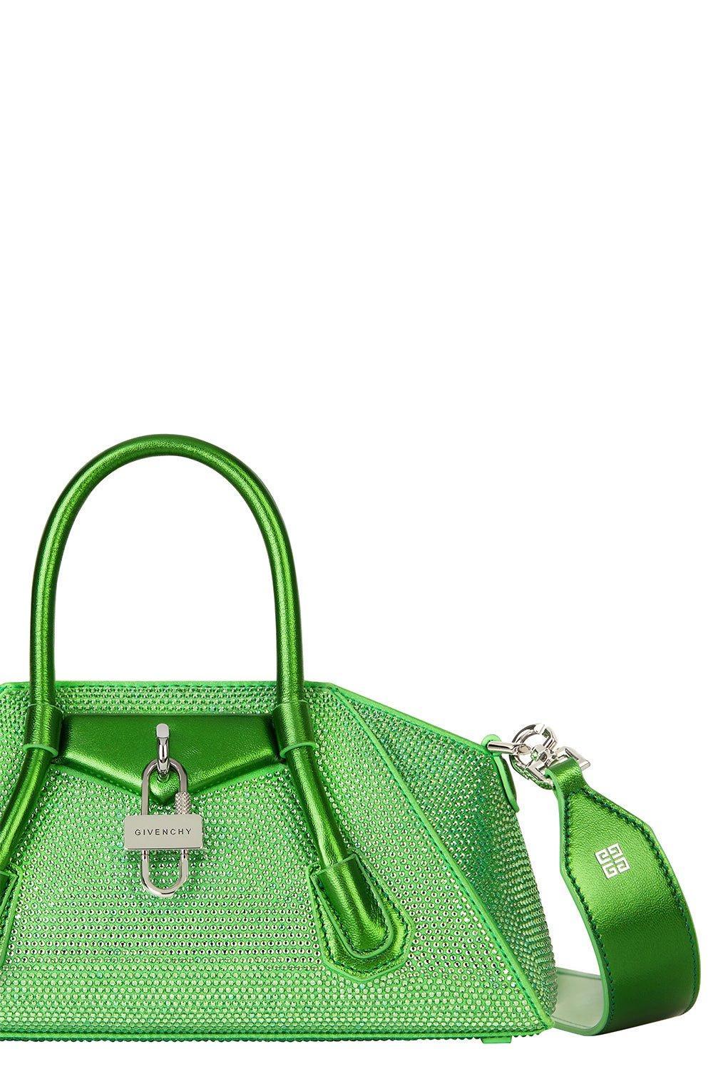 GIVENCHY-Mini Antigona Stretch Bag - Green-ABSYNGRN