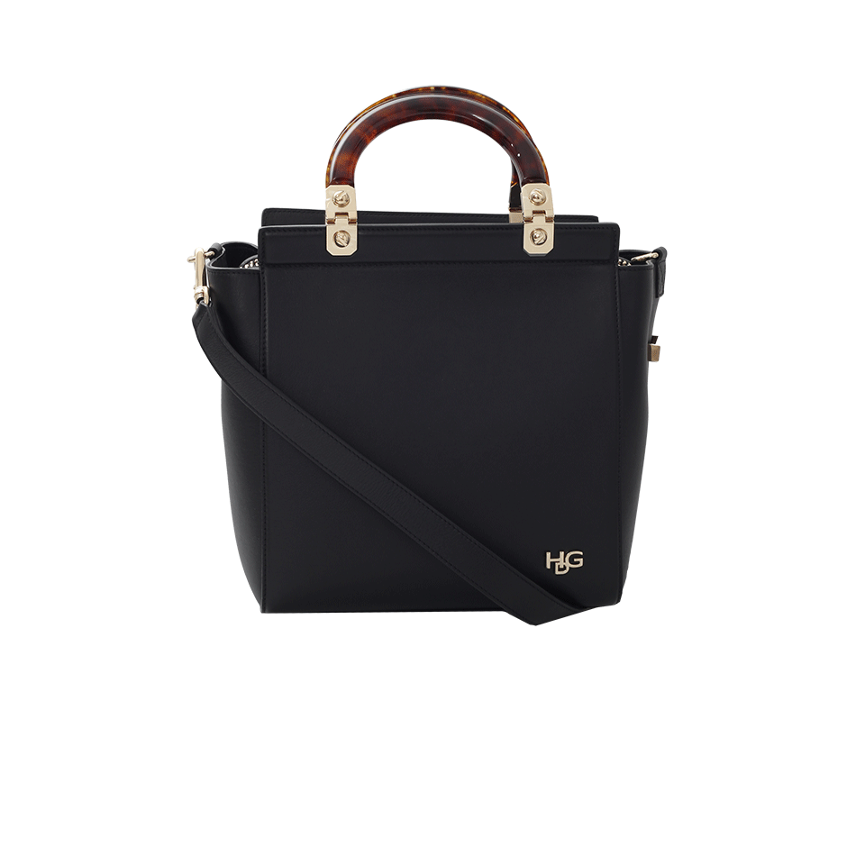 GIVENCHY-HDG Top Handle Bag-BLACK