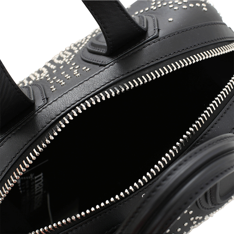 GIVENCHY-Nightingale Small Studded Leather Bag-BLACK