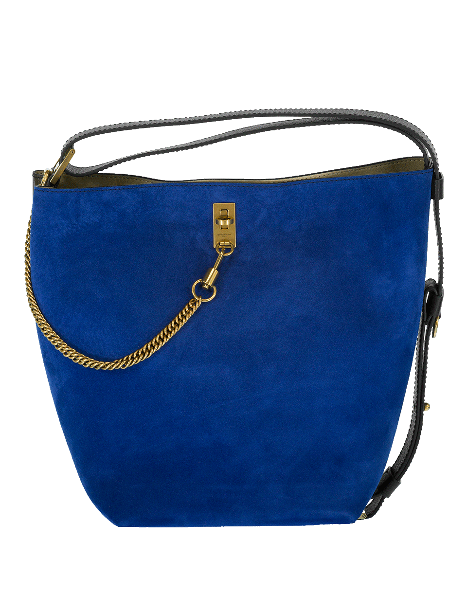 GIVENCHY-Bucket Bag-BLUE/GRY