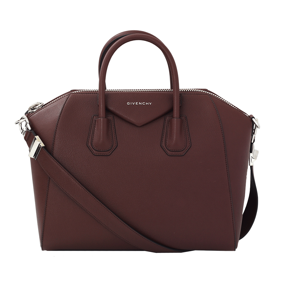 GIVENCHY-Medium Antigona-BROWN
