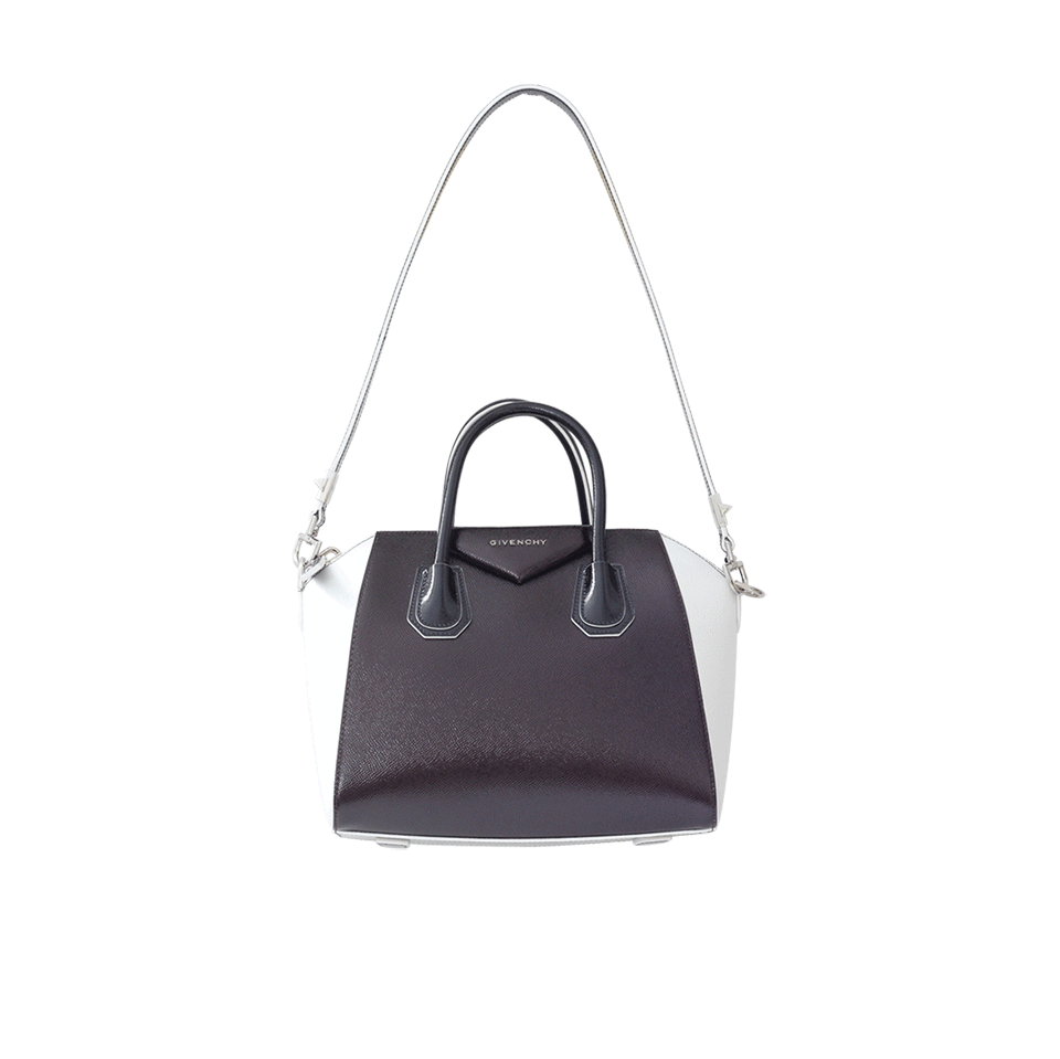 GIVENCHY-Small Antigona-BURGUNDY