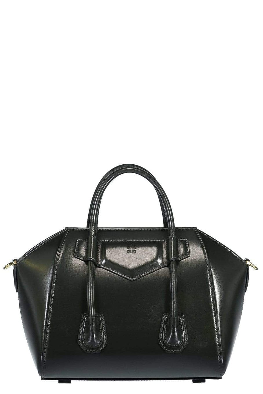 GIVENCHY-Mini Antigona Lock Bag-GREEN