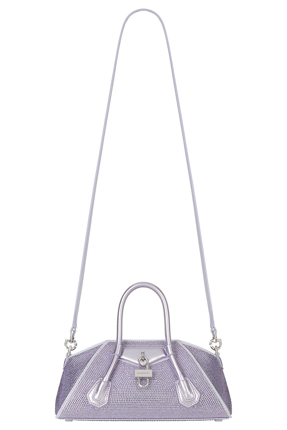 GIVENCHY-Mini Antigona Stretch Bag - Lavender-LAVENDER