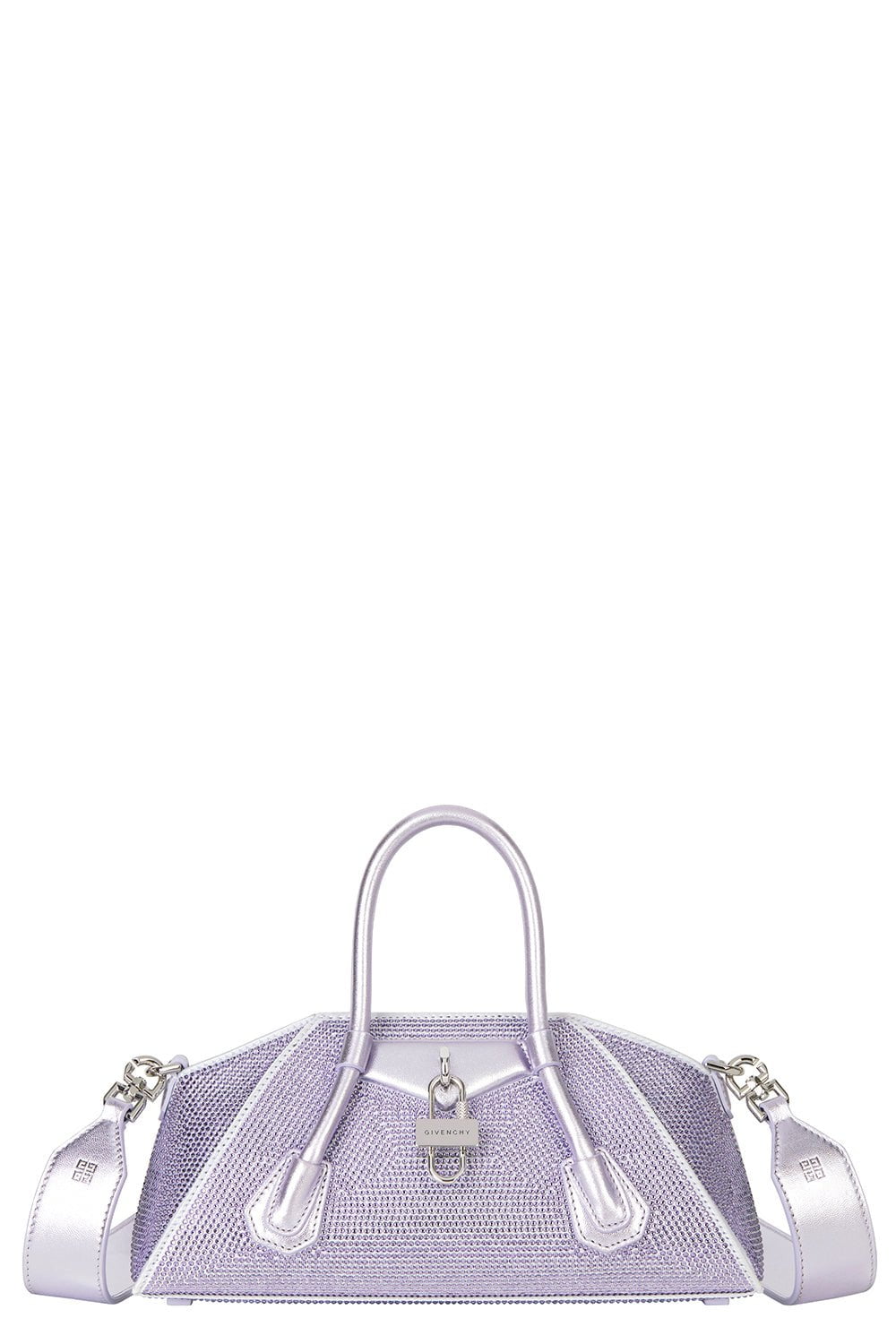 GIVENCHY-Mini Antigona Stretch Bag - Lavender-LAVENDER