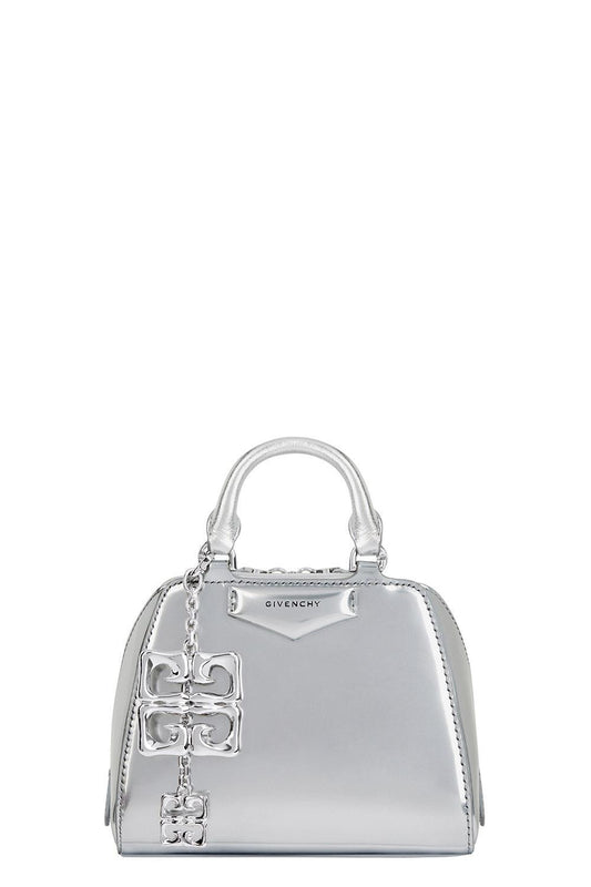 Nano Antigona Cube Bag - Light Silver-LTSILVER-O/S-HANDBAGTOP HANDLE-GIVENCHY