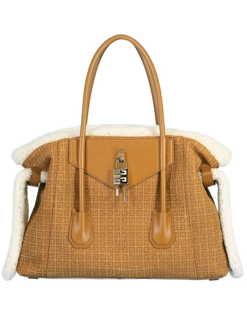 GIVENCHY-Antigona Soft Lock-Medium Bag-NATURAL