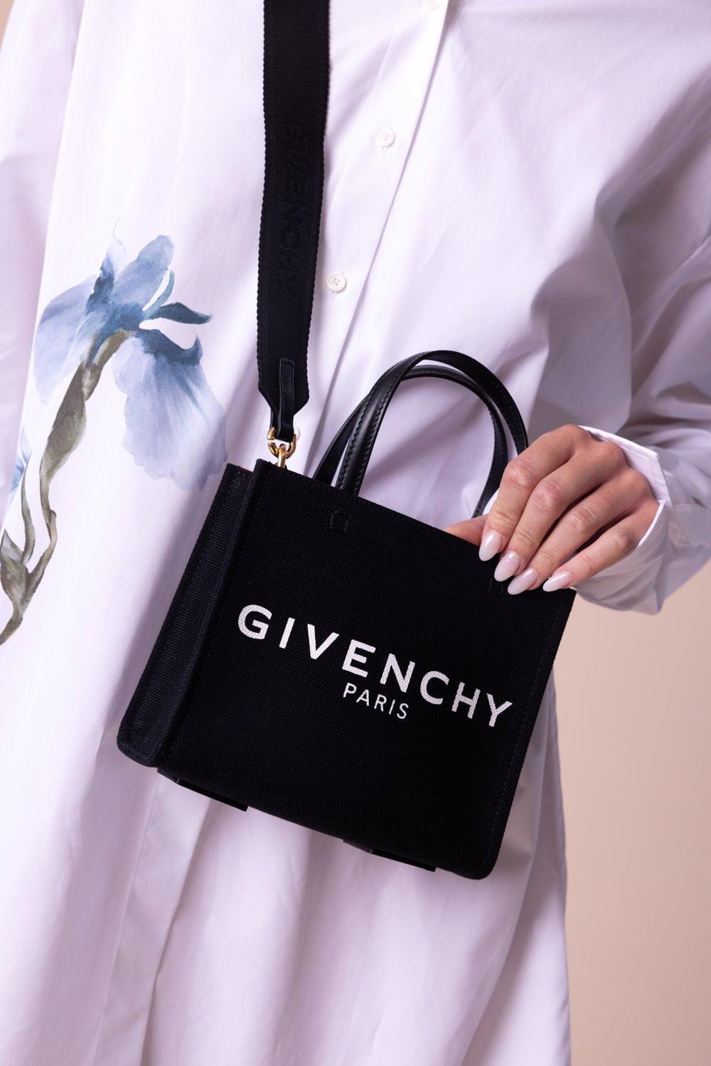 GIVENCHY-Mini G-Tote Shopping Bag-BLACK