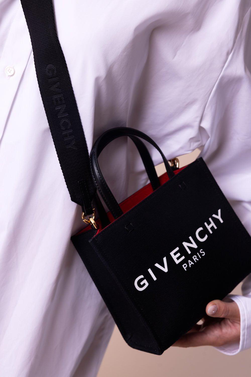 GIVENCHY-Mini G-Tote Shopping Bag-BLACK