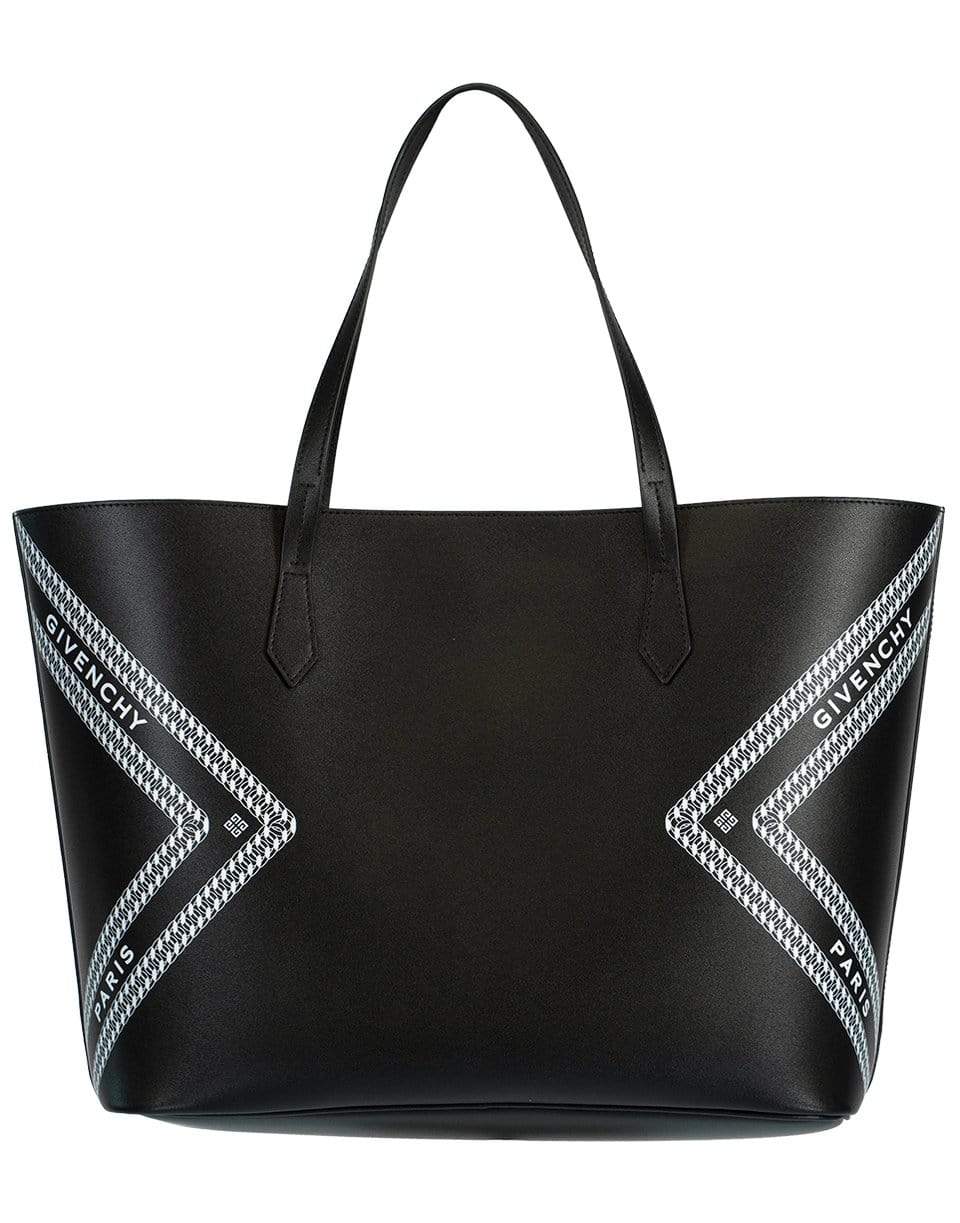 GIVENCHY-Medium Chain Print Tote-BLK/WHT